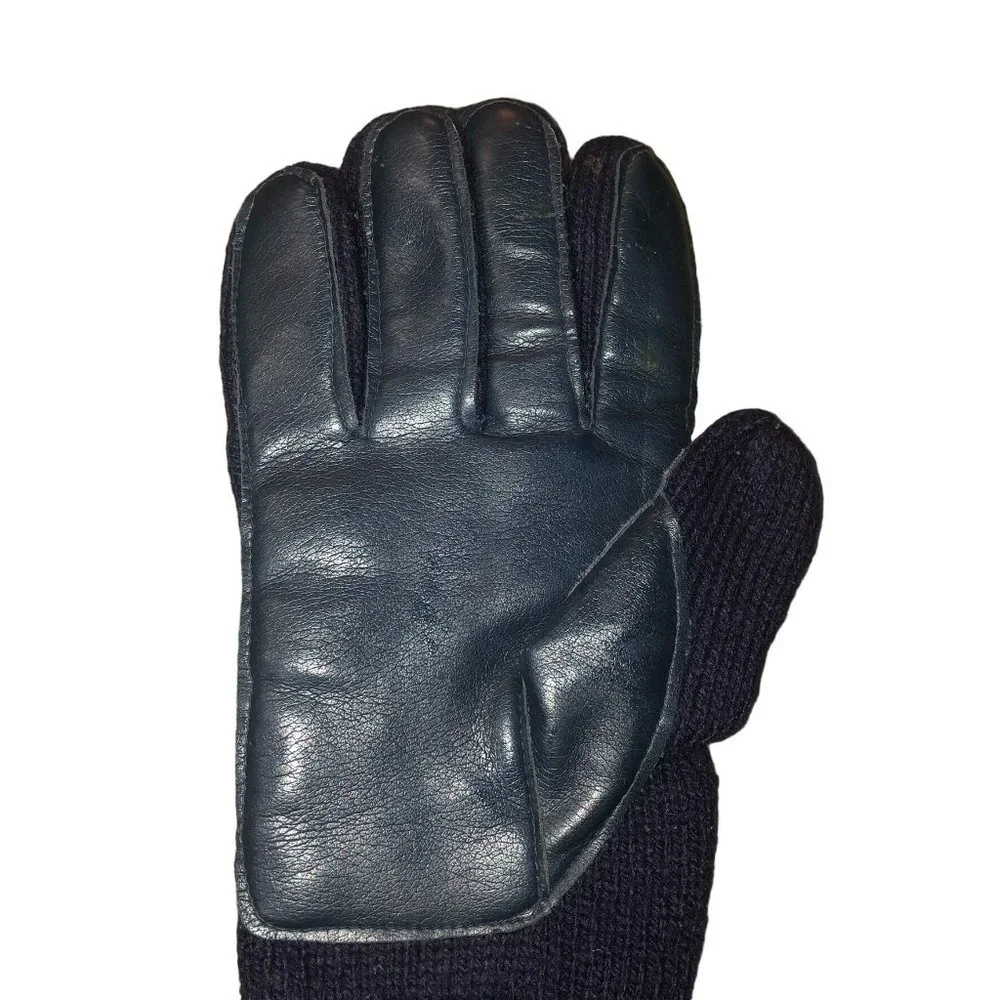Vintage Gloves Womens One Size Used Blue